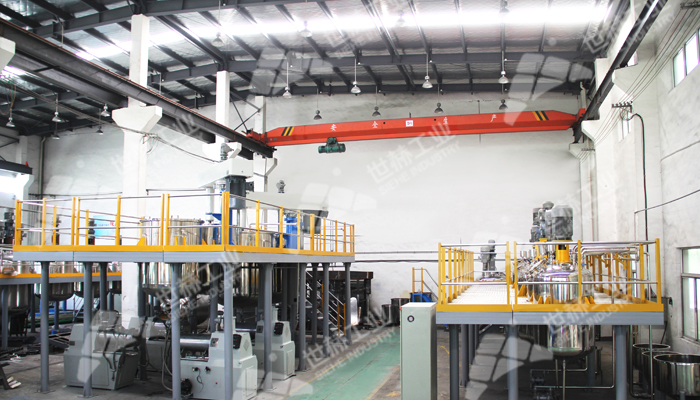世赫集团成功交付沙特阿拉伯年产一万吨涂料生产线