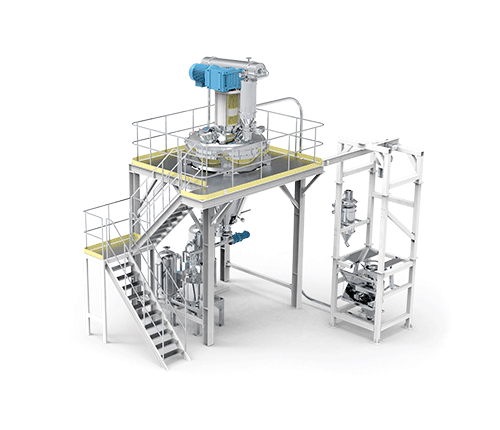 立式 (螺带)真空干燥系统